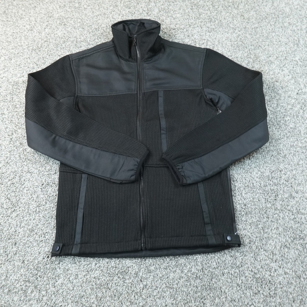 NEW Propper Jacket Mens XS Black Tech Fleece Full Zip Tactical Windbreaker Coat
